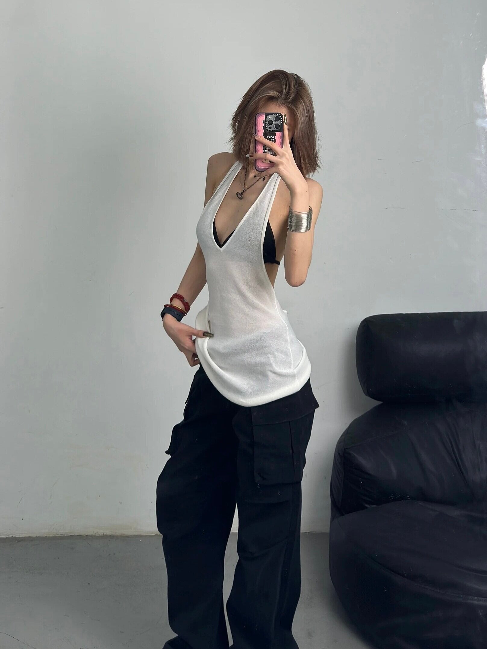 VEIL BACK CAMI