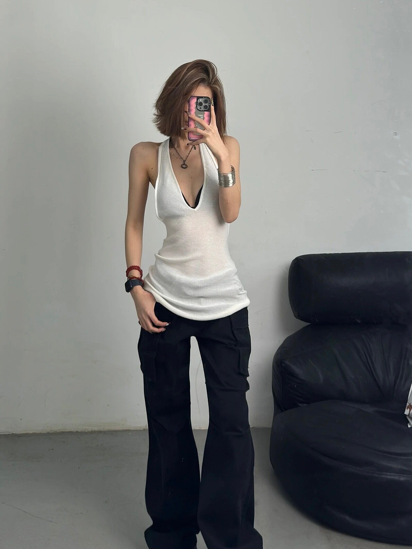 VEIL BACK CAMI