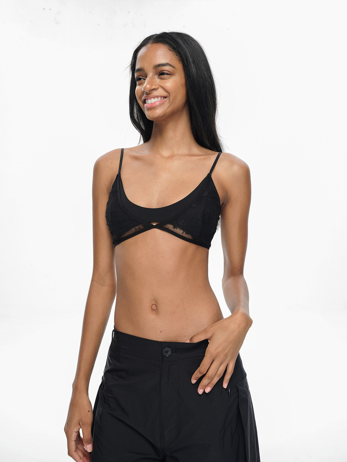 GOSSAMER LACE CAMI