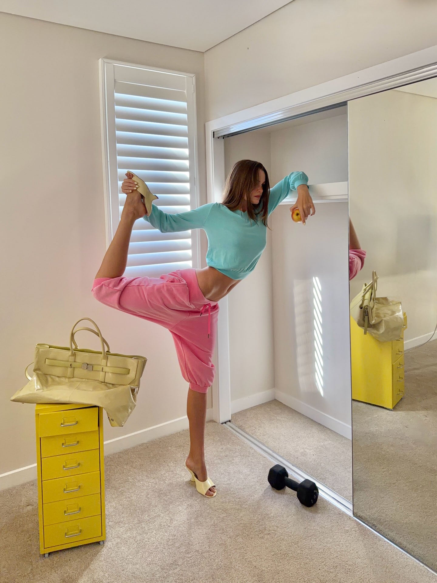 BLUSH WASH PANT