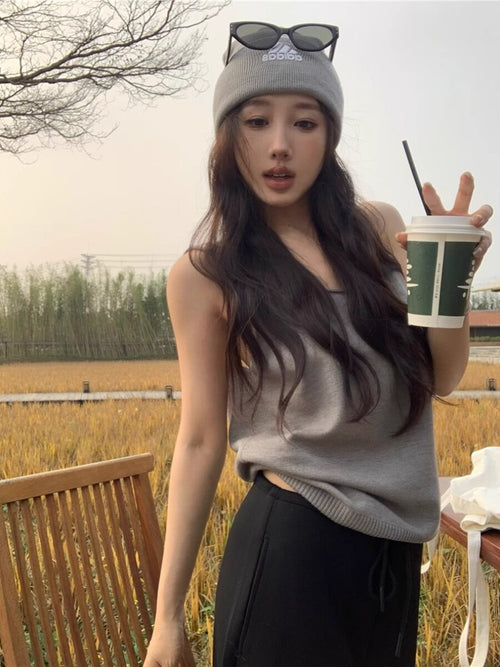 BARE KNIT TANK