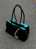 BLOCK NYLON TOTE