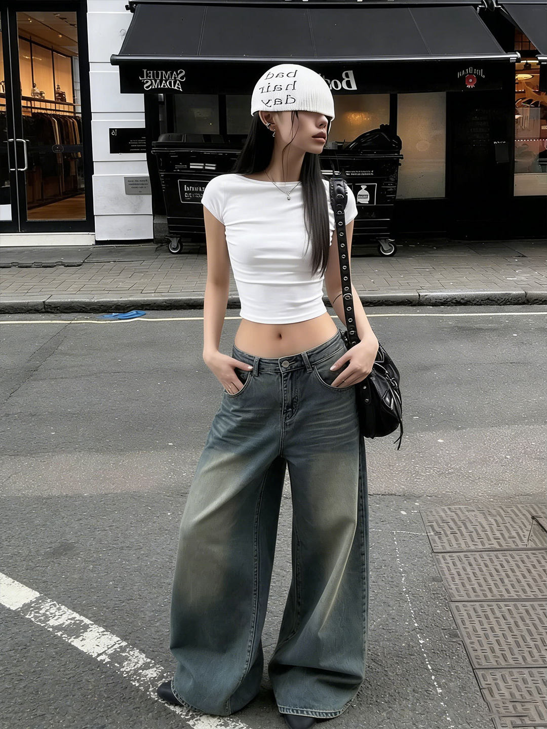 BOLD BACK CROP