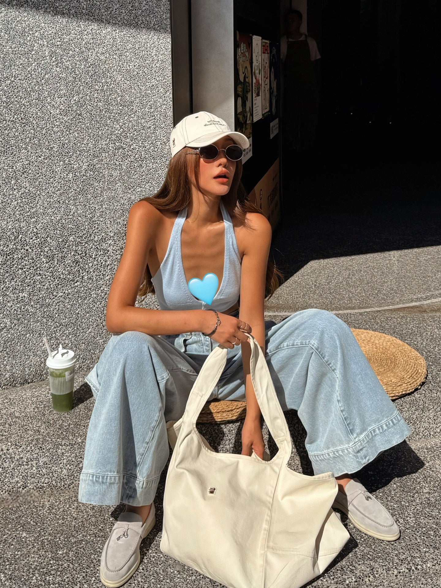 ELLA DEEP-V CROP