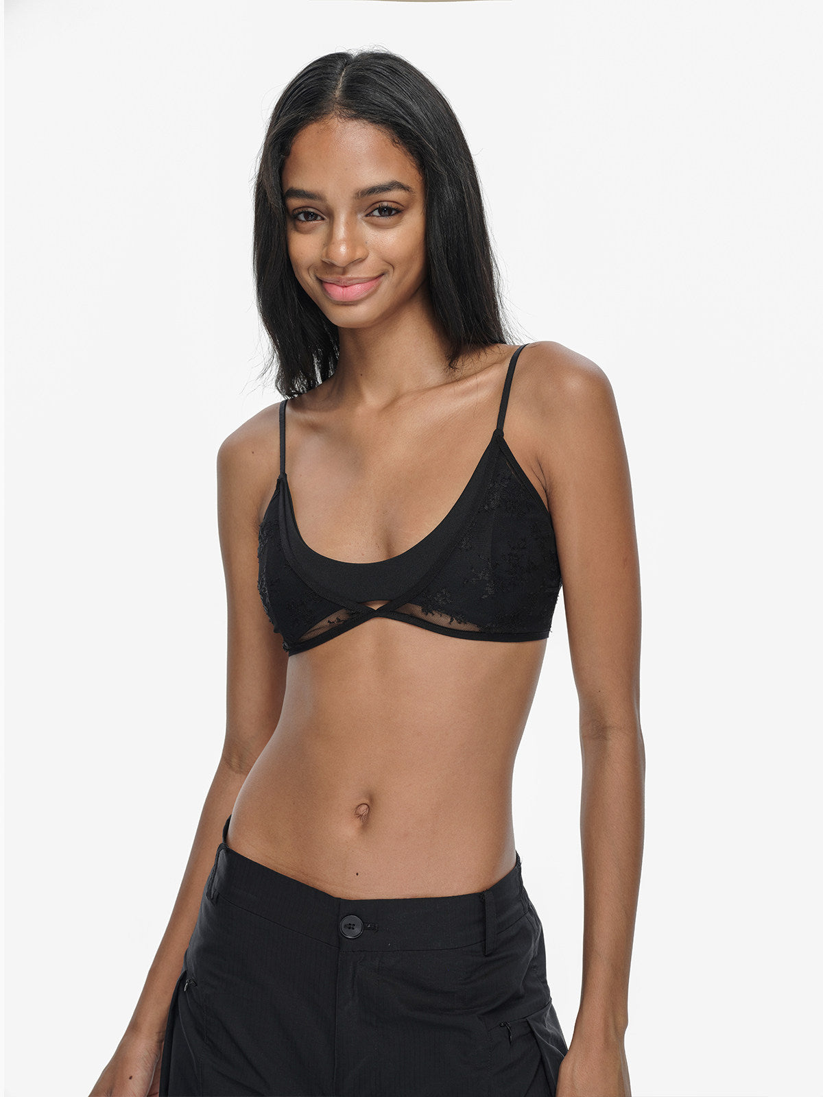 GOSSAMER LACE CAMI