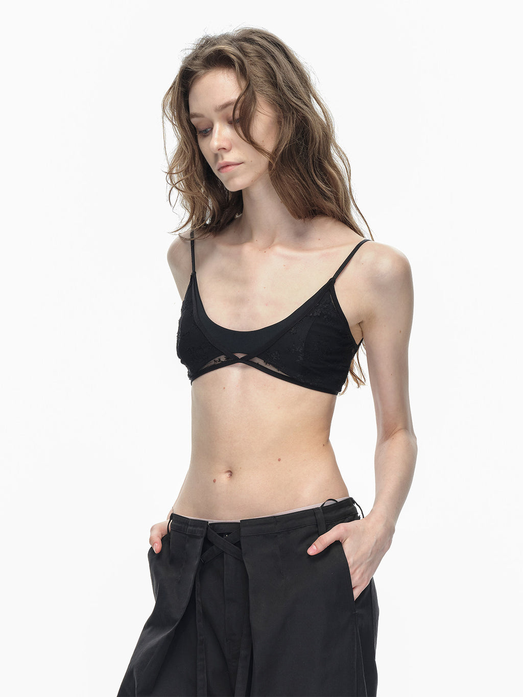 GOSSAMER LACE CAMI