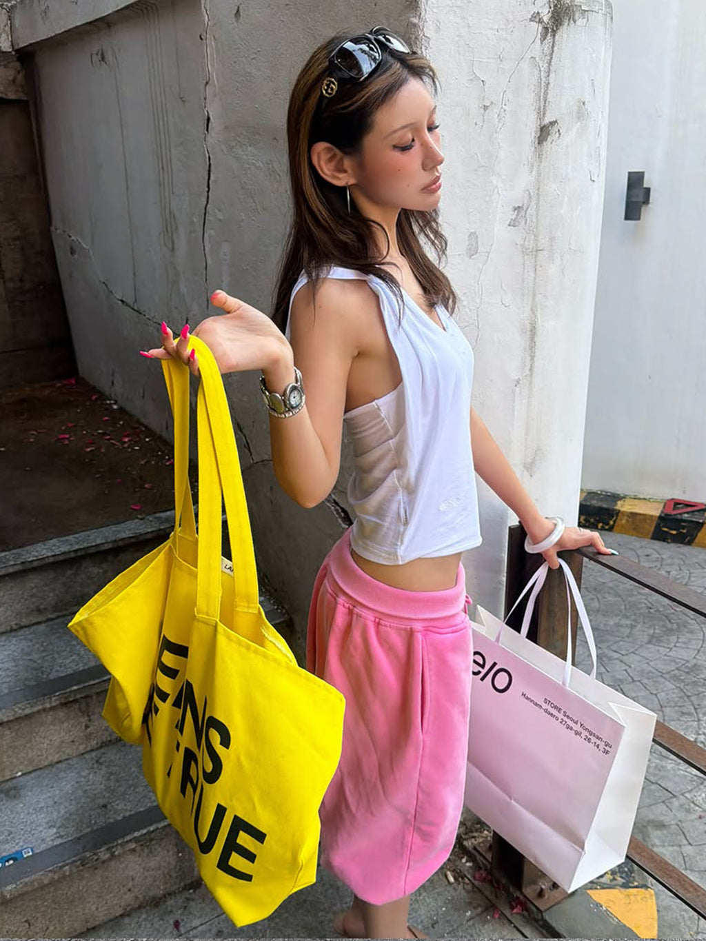 BLUSH WASH PANT
