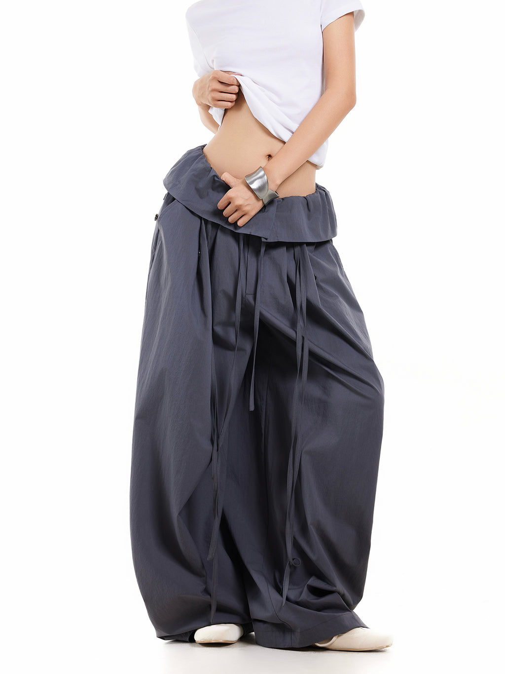 RUCHE BALLOON PANT