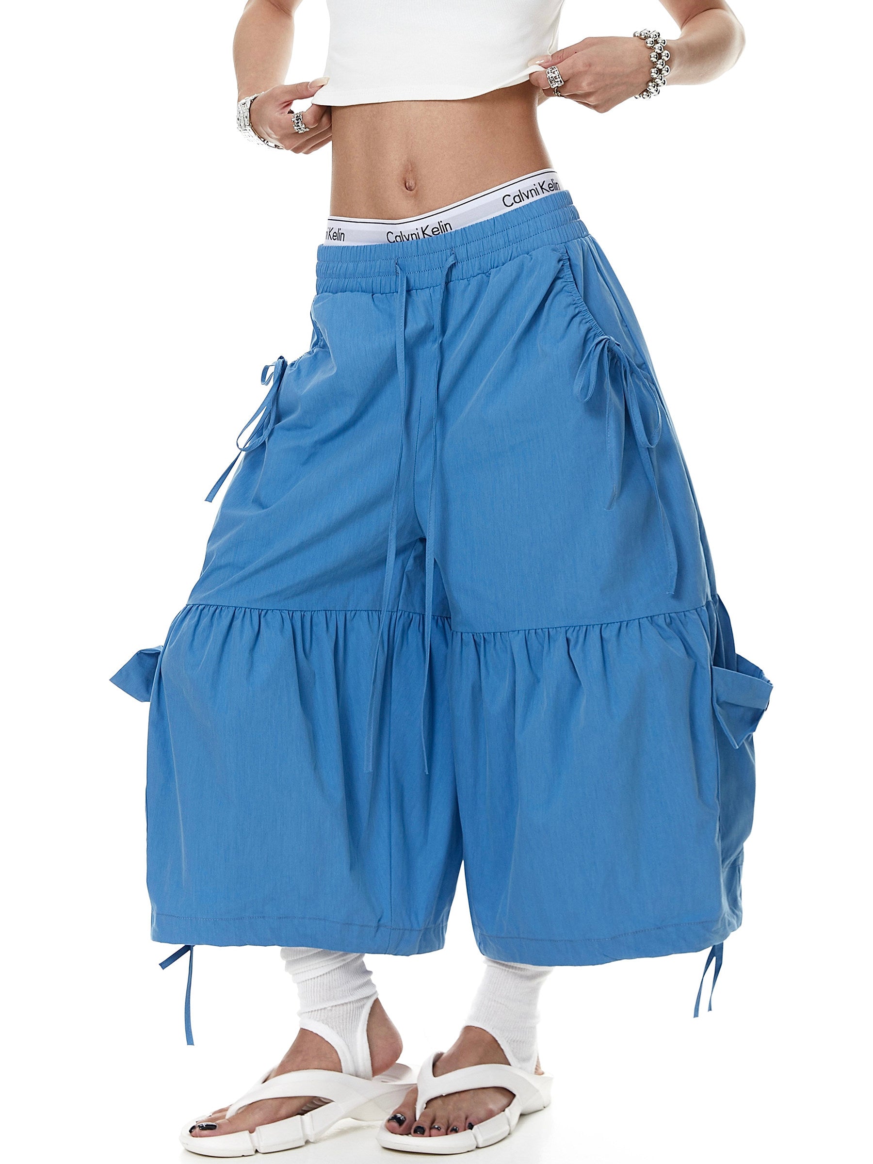 BOSS PLEAT SHORTS