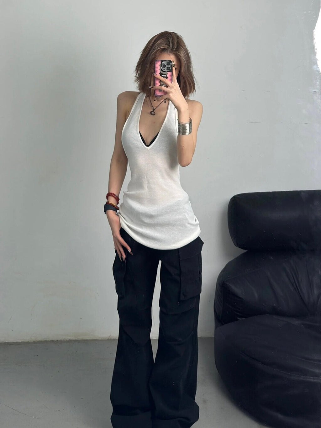 VEIL BACK CAMI