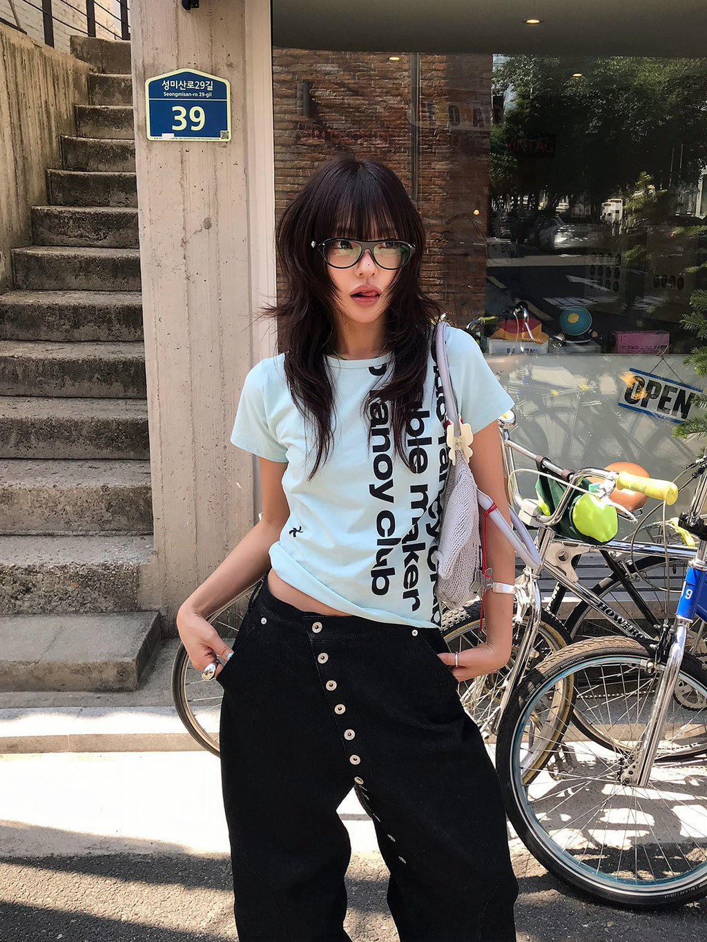 SKEW STAMP TEE