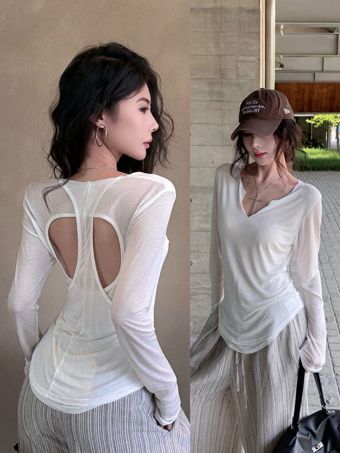 GHOST CUT TOP