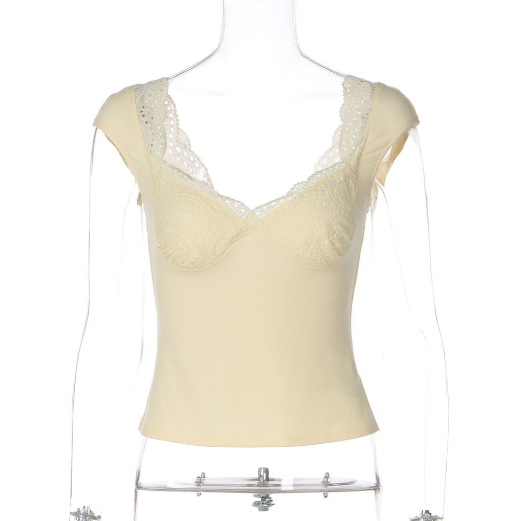 PETAL LACE TOP