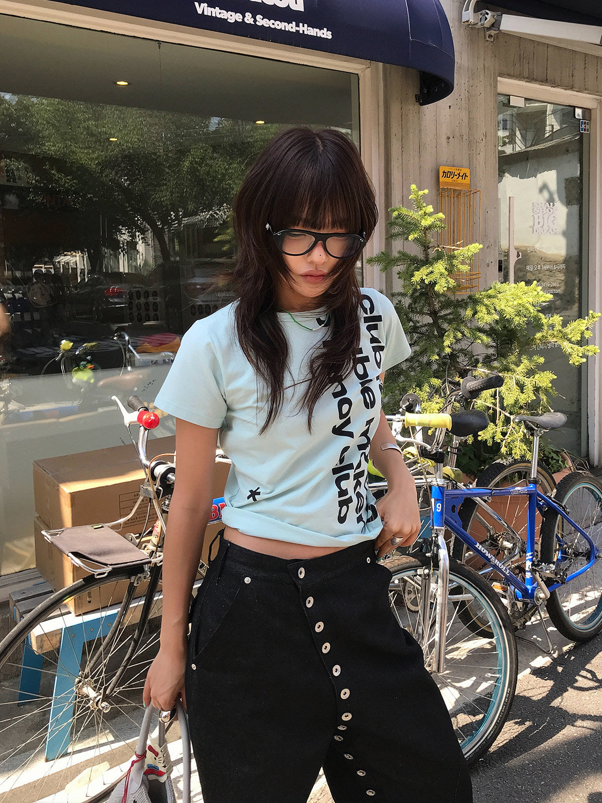SKEW STAMP TEE