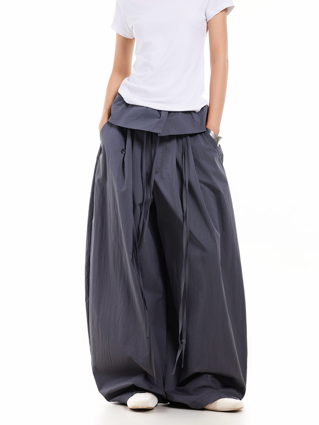 RUCHE BALLOON PANT