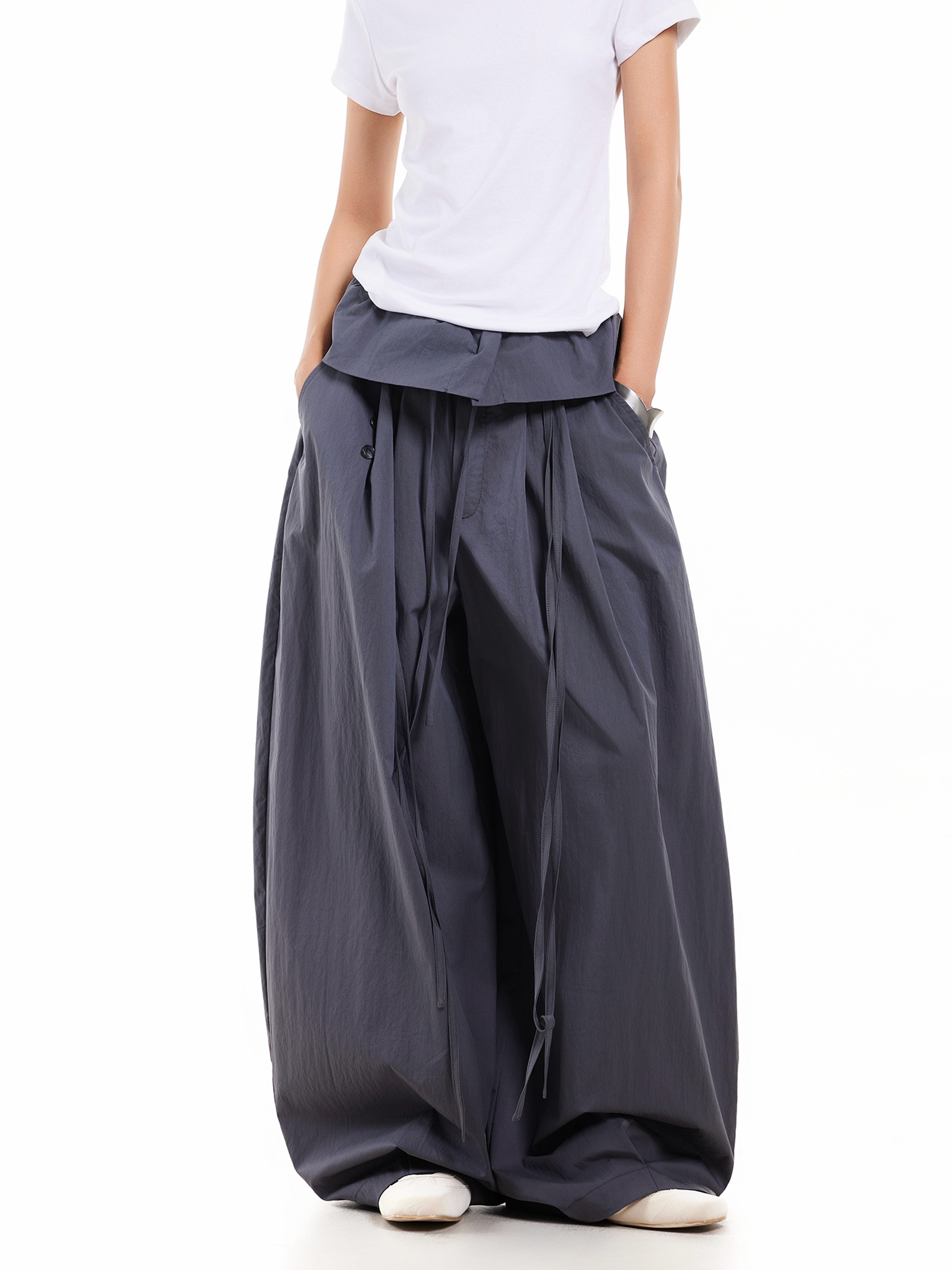 RUCHE BALLOON PANT