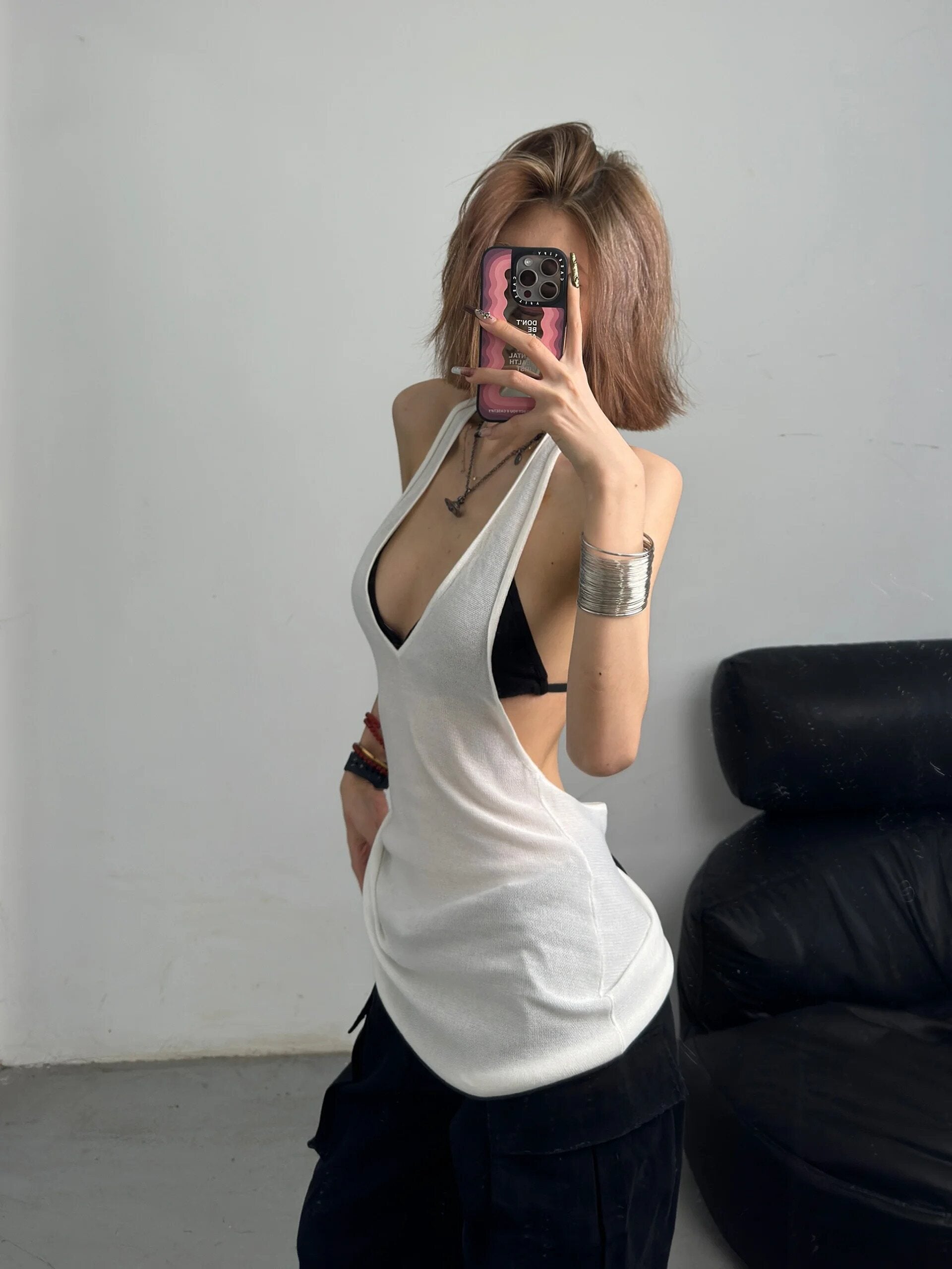 VEIL BACK CAMI